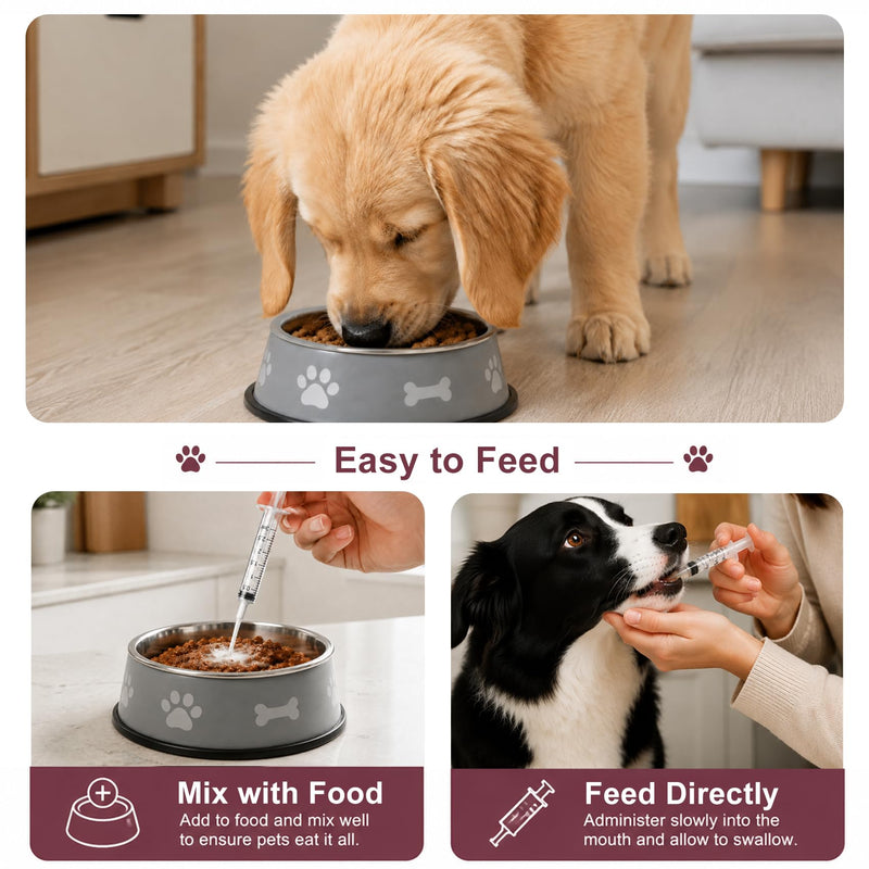 Dewormer for Dogs Fenbendazole Dog Dewormer for Tapeworms, Roundworms, Hookworms and Whipworms