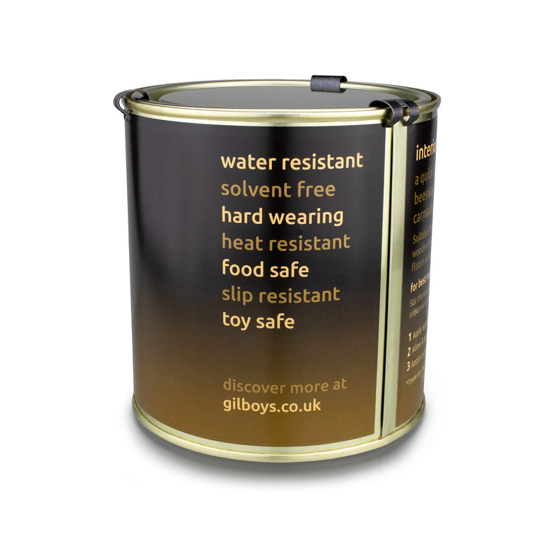 Gilboys Hard Wax Oil - Food Safe Wood Finish (1L)