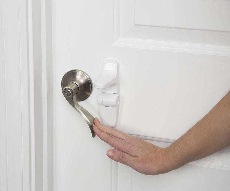 Safety 1st Outsmart Lever Handle Lock, White, 4PK