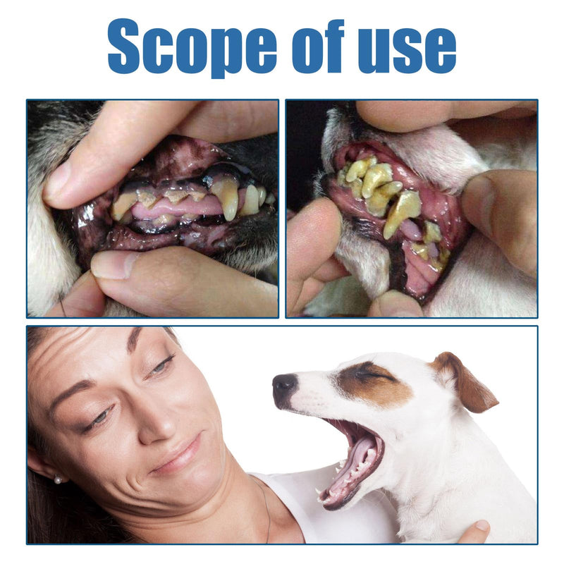 Dog Dental Foaming Care Spray, Dogs Teeth Oral Care Cleaning Spray, Pet Foaming Clean Teeth for Pet Cats and Dogs, Reduce Plaque & Tartar, Support Clean & Teeth and Aid in Daily Oral Use - 2 fl. oz