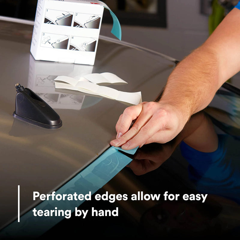 3M Perforated Trim Masking Tape 06348, 15 mm Hard Band, 50.8 mm x 10 m