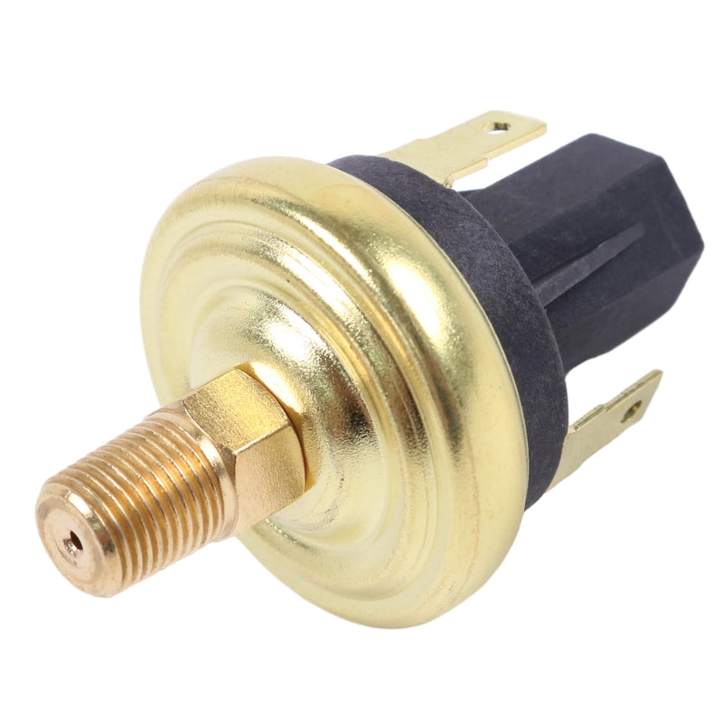 SPDT 20psi±3psi 1/8 NPT Male Pressure Switch for Air Oil Water Vacuum | Adjustable, 1/4 Blade