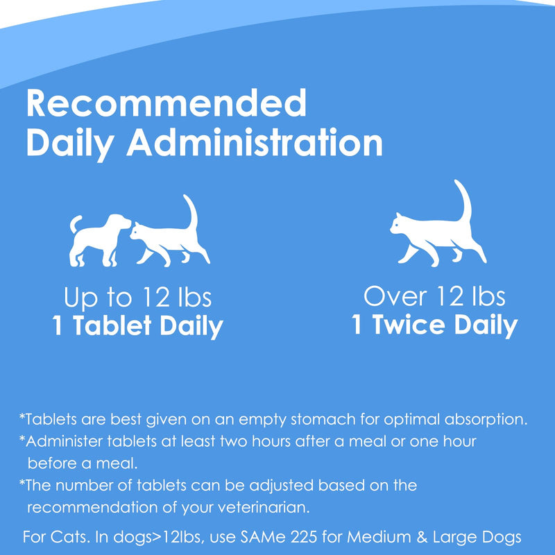 Same for Dogs and Cats - S-Adenosyl-L-Methionine, Liver Supplements for Dogs and Cats - Brain Supplement for Dogs and Cats, Promotes Cognitive Support, Liver Support Supplement Small Dogs & Cats - PawsPlanet Australia