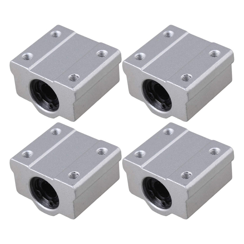 BQLZR SC8UU Linear Motion Ball Bearing CNC Slide Bushing 34.5mm Length Pack of 4 SCS8UU
