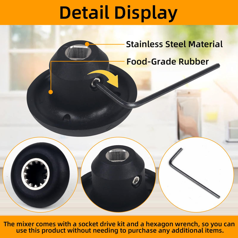 Blade Replacement Parts for Vitamix - Blender Wet Blade Assembly with Wrench and Drive Socket, Compatible with Vitamix 64oz and 32oz Containers,Durable Construction