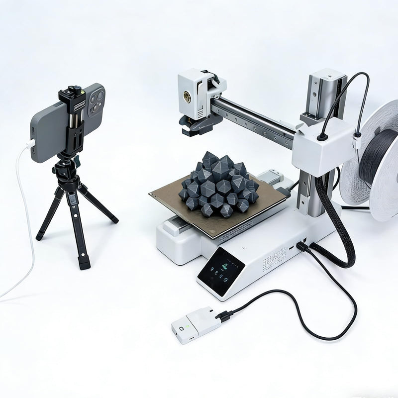Time-Lapse Kit for BambuLab A1/ A1 Mini: Multiple Shuter Triggering Methods Time-Lapse Photography Shooting for Easily Capture Printing Project 3D Printer Accessories