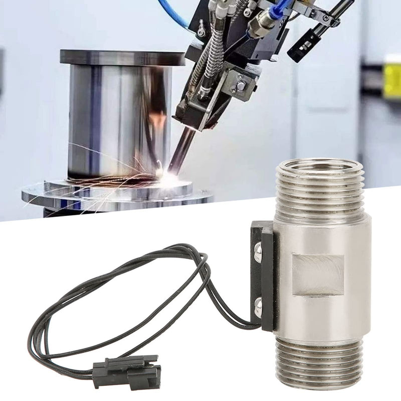 FS 04 6 Point G3/4 Water Switch Stainless Steel Water Switch Stainless Steel Waterflow Switch 70W Waterflow Sensor Double Male thread Piston Type 304