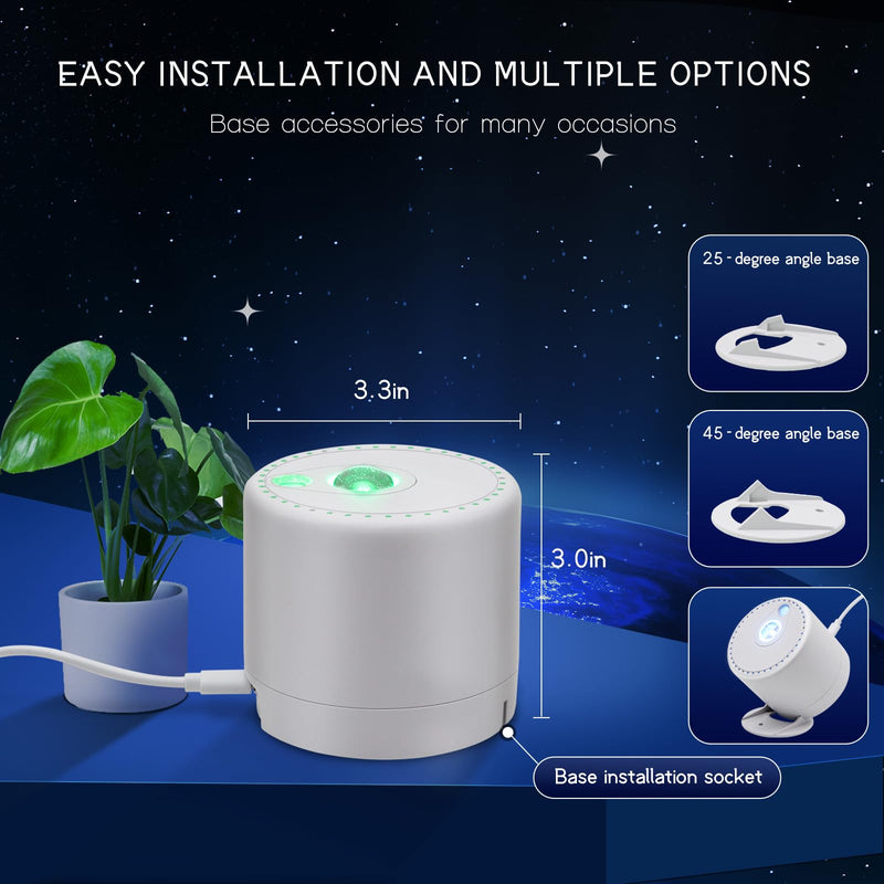Galaxy Projector,Star Projector with Timer and Remote Control for Adults Bedroom Decoration, Valentine's Day, Party, Birthday,Star Night Light