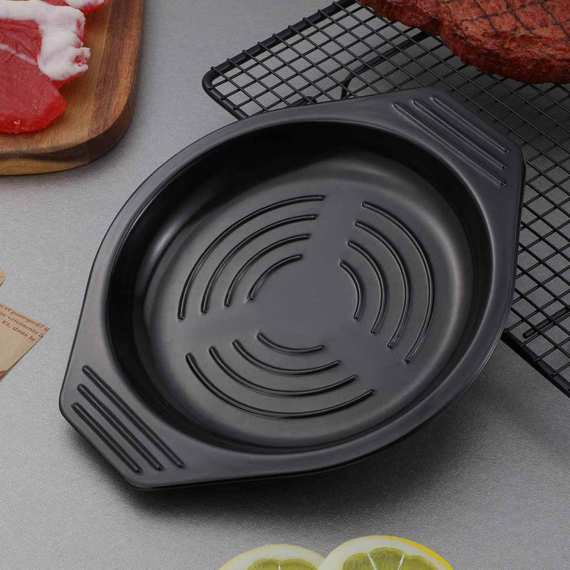 Kichvoe Casserole Tray Melamine Base Heat Resistant Tray Pot Holder for Kitchen Casserole Holder Table Mat for Hot Soup Restaurant Serving 2 Pack 8.46 X 7.08 X 0.98 in