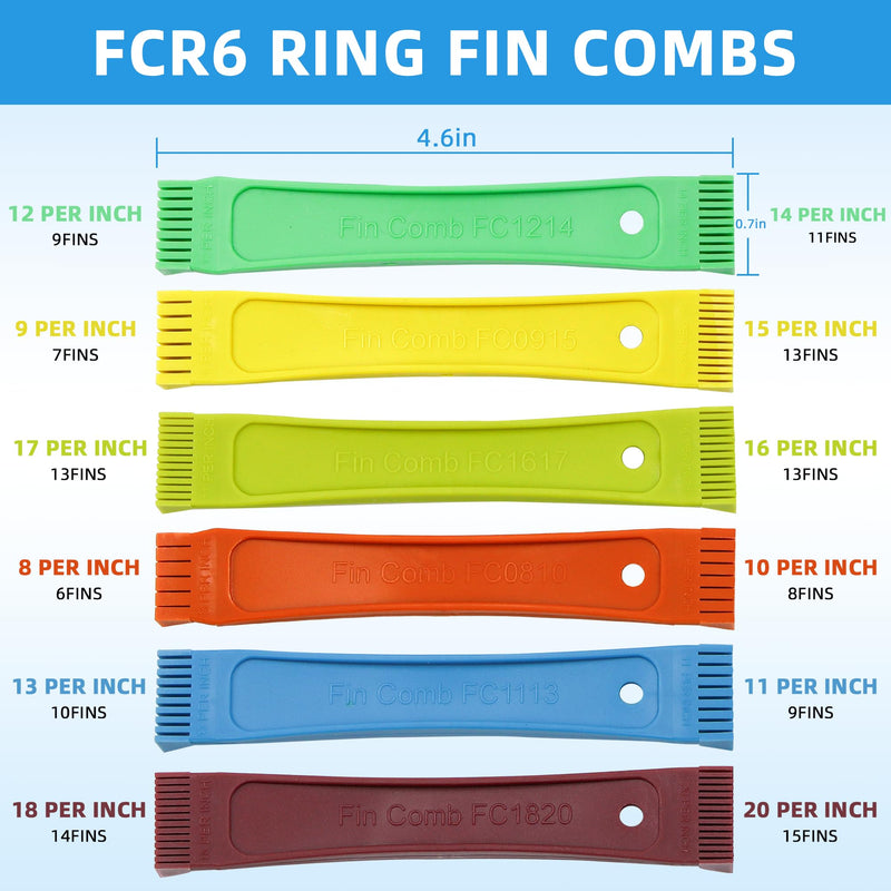 AMI PARTS 3 PCS Air Conditioner Fin Comb Condenser Fin Straightener