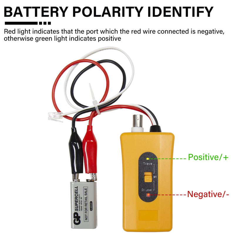 Wire Tracer Tone Generator Circuit Tester | Tracing Wires/Cables WT