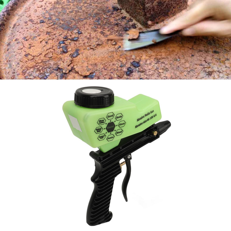 Spraying Cleaning DIY, Sandblasting Spray Tool Sandblaster Air Sand Blaster or Spraying Cleaning DIY Portable Handheld Sandblaster