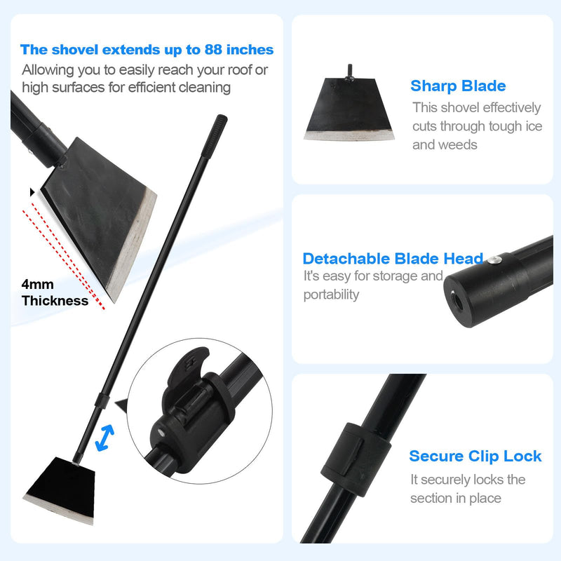 Floor Scraper, Garden Shovel, Paint Carpet Wallpaper Remove Tool