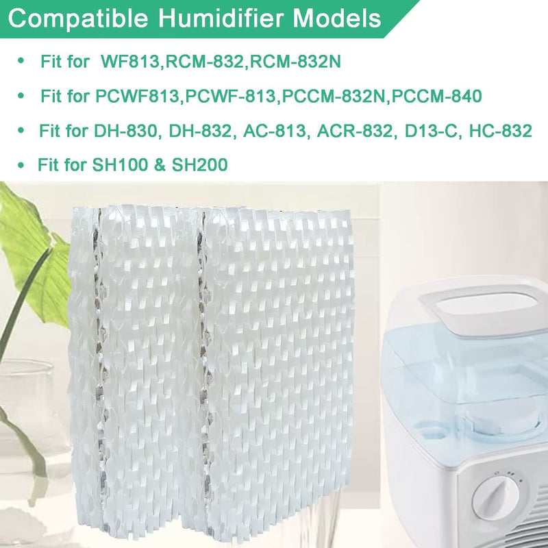 Humidifier Filter Replacement for Equate, 2-Pack (Compatiable with eqwf813/pcwf813/rwf813)