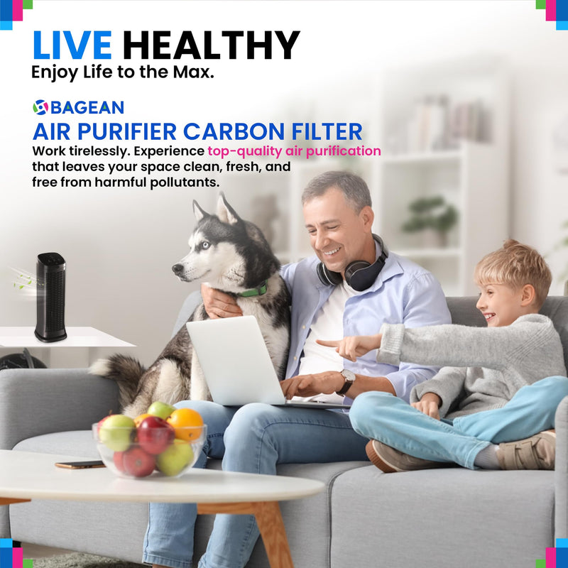 Carbon Pre Filter Compatible with Honeywell Quiet Clean Tower Air Purifier