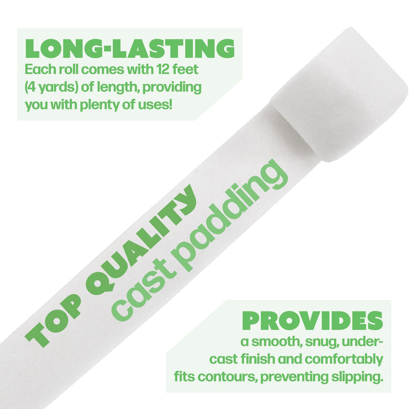 Under-Cast Cast Padding 12 Rolls/Bg 2" x4 yds