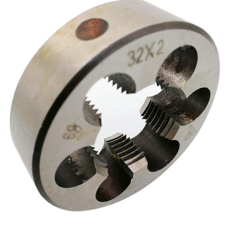 HSS 32mm x 2 Metric Die Right Hand Thread M32 x 2mm Pitch