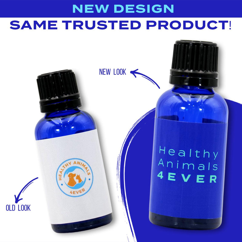 Healthy Animals 4Ever All-Natural Dog Calming Tablets for Stress and Aggressive Behavior - Help Reduce Dog Aggression/Frustration & Promote Relaxation - Homeopathic & Highly Effective - 300 Tablets - PawsPlanet Australia