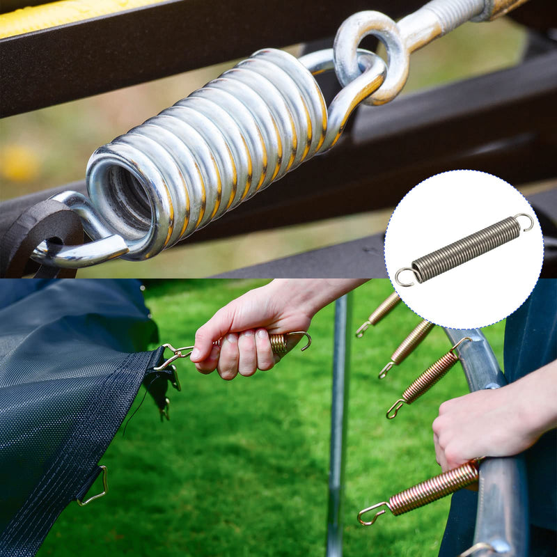 METALLIXITY Extension Spring (1.2x10x70mm/0.047"x0.39"x2.76") 2Pcs, Stainless Steel Tension Spring Wire - for Home Repair Construction Machinery 0.047"x0.39"x2.76"