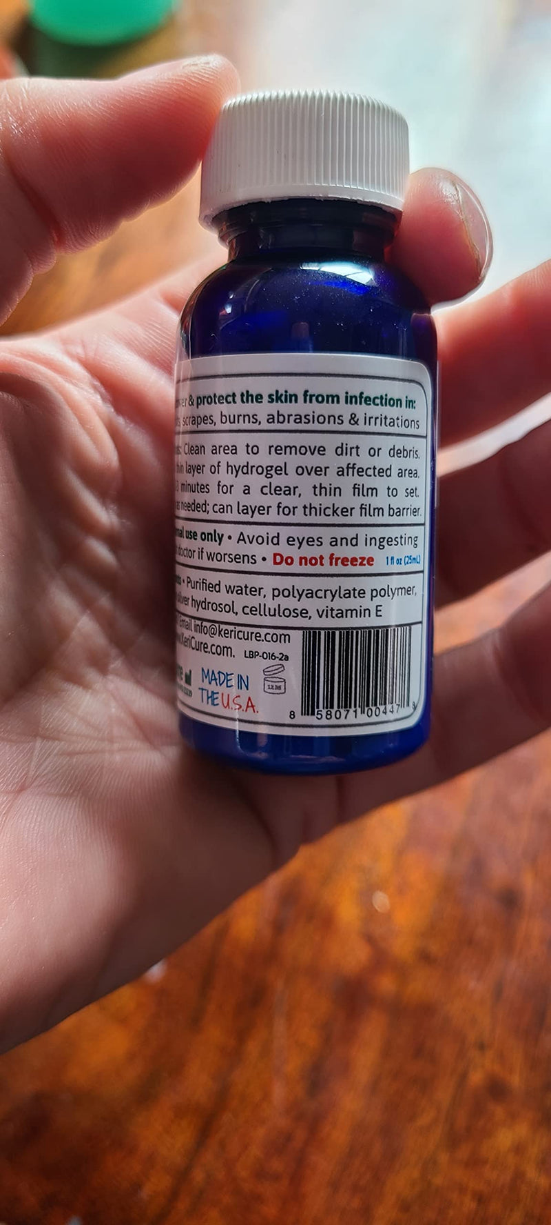 Natural Shield Silver First Aid Barrier, Brush on Wound Protection for Kids, Sting Free Liquid Bandage, Made in The USA, Woman Owned Small Business, 1 Fl Oz