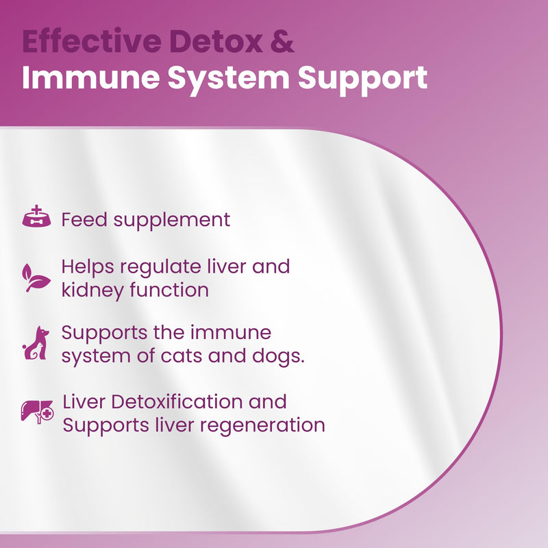 Bio PetActive Silycumin Milk Thistle & Turmeric Supplement for Cats & Small Breed Dogs - Advanced Liver & Kidney Support with Silymarin and Curcumin, Detox & Antioxidant Formula - 100 Chewable Tablets