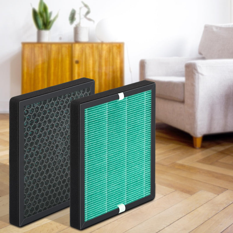 R1 P1801 P1802 Filter Replacement Compatible with YIOU R1 P1802 Green, 2 Pack