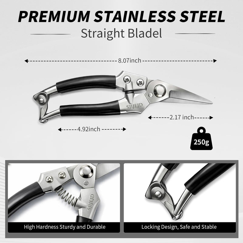 Goat Hoof Trimmers, Sheep Shears, Hoof Kit, Farrier Tools, Nippers, Horse Grooming Supplies Hoof Accessories –Versatile Hoof Wire and Pipe Cutting Tool for Livestock – Silver (1pack)