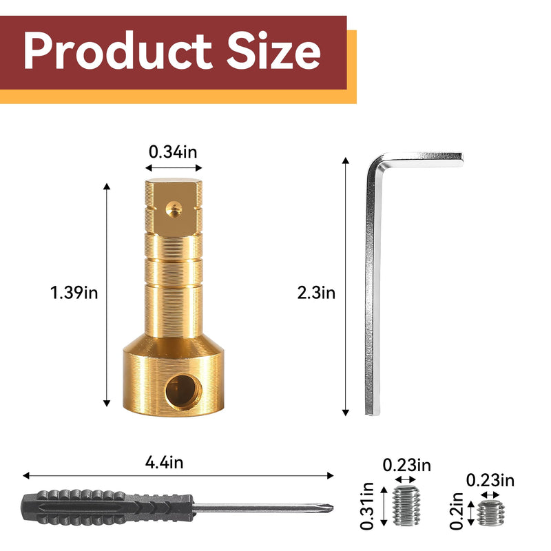 RP75137 Shower Valve Extension Kit for 3 and 6 Setting Diverter Cartridges, Compatible with Delta Tub and Shower Faucets, Includes Brass Extension Rod, Screws, and Allen Key for In-Wall Installation