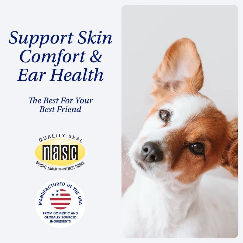 PetLab Co ‚Äì Allergy Bundle: Allergy & Immune Specialized Dog Probiotics for Occasional Seasonal Allergy Support Daily 30 Count & Dog Ear Wash, Formulated to Moisturize, and Cleanse Ears 4 Ounces - PawsPlanet Australia