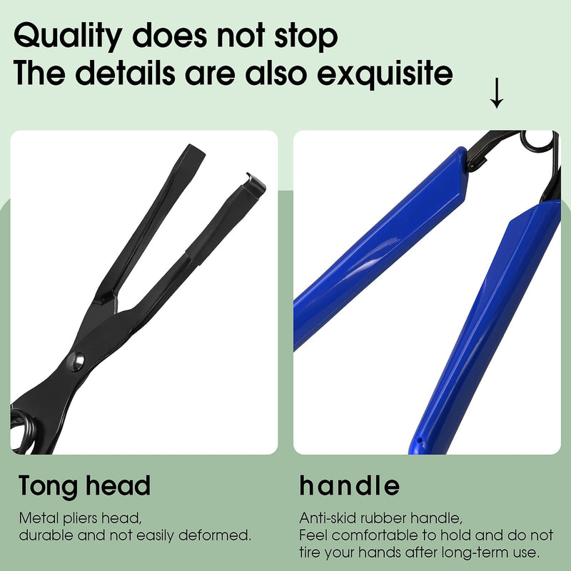 3-piece set of fiber optic flange pliers equipped with SC LC fiber optic cleaning pen fiber optic flange connector insertion tool fiber optic pliers fiber optic flange clamp Blue Flange Pliers+sc Lc Pen