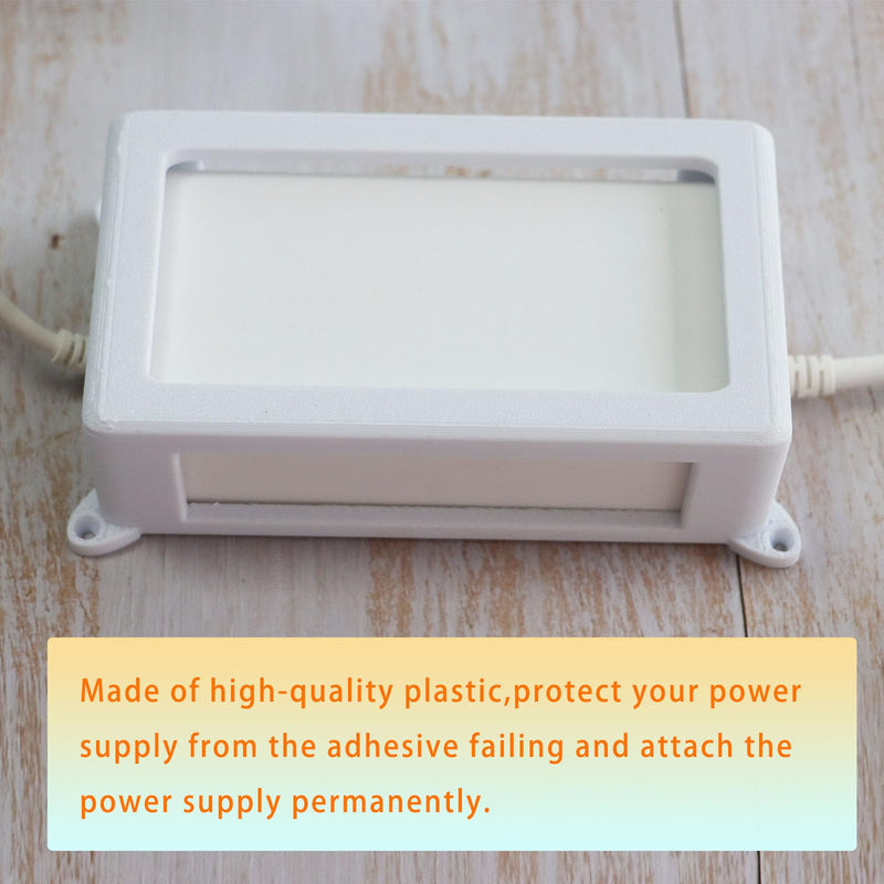 PIAOLGYI Mount for Govee Outdoor Lights Power Supply,Mounting Bracket for Govee Permanent Outdoor Lights Power Wall Mount (H705 & H706)