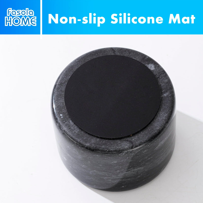 Pill Crusher, 3 inch Pill Crusher Grinder Fine Powder, Large Marble and Pestle Set, Arthritic Hands Pill Grinder