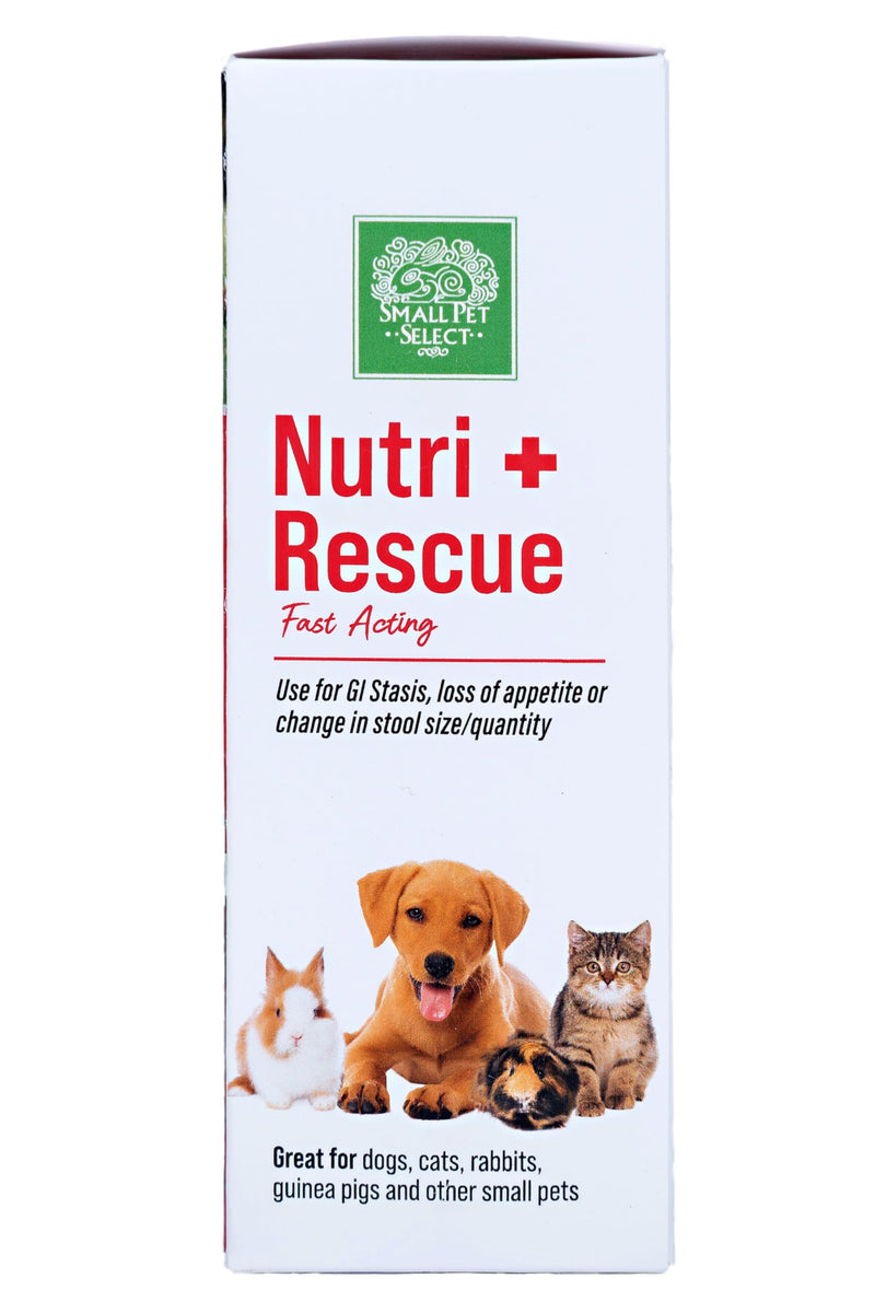 Small Pet Select Nutri-Rescue (Fast Nutrition to Keep GI Tract Moving) (8 OZ Liquid) 8 oz Liquid - PawsPlanet Australia