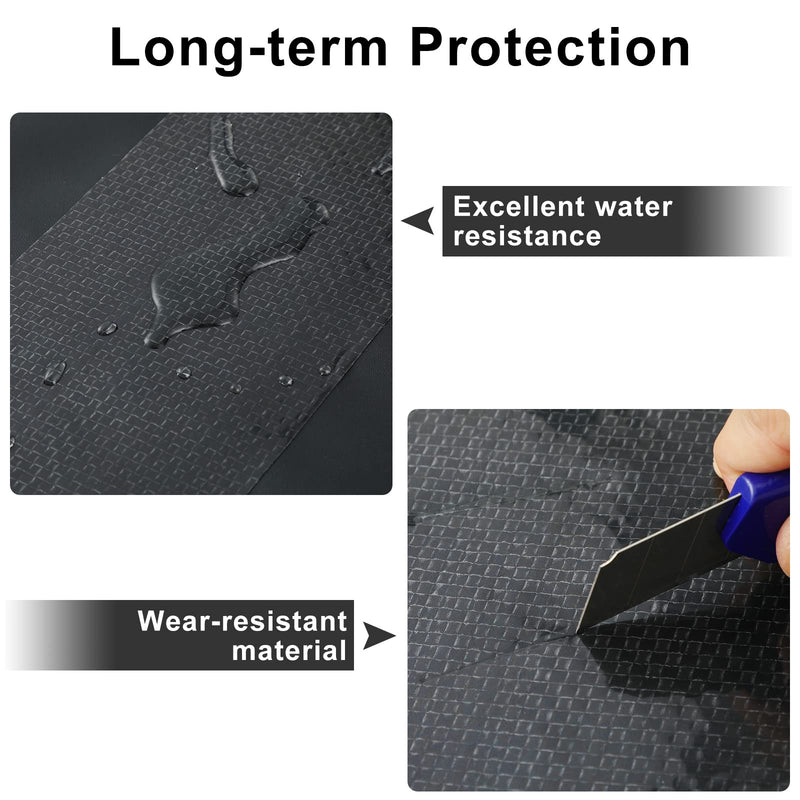 RV Underbelly Material RV Underbelly Tape Mobile Home Underbelly Thick Tape Camper Travel Trailer Belly Tape Tear Repair Tape Sealing Adhesive Patch Waterproof Tape (1 Pack, 4 Inch x 66 Feet)