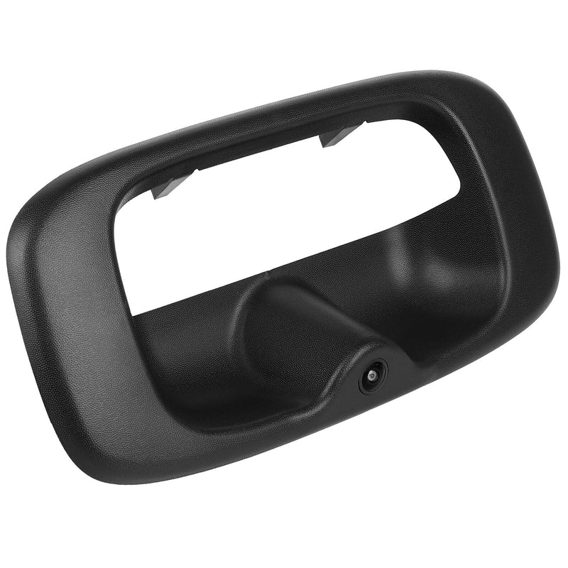 OCPTY Door Handle Rear View Camera Back Up Tailgate Door Handle Camera Replacement Fit for Chevrolet for Silverado 1999-2007 for GMC Sierra 1999-2007 Black