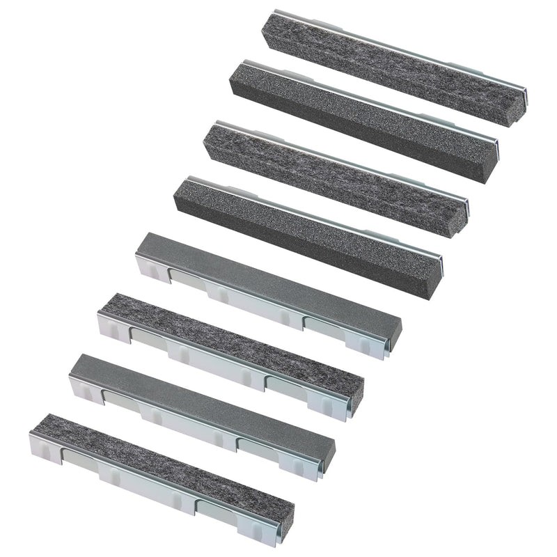 15500 & 15520 Complete Honing Kit for Lisle 15000 Cylinder Hone, 80-Grit & 280-Grit Stone and Wiper Sets for Glaze Removal & Final Finish