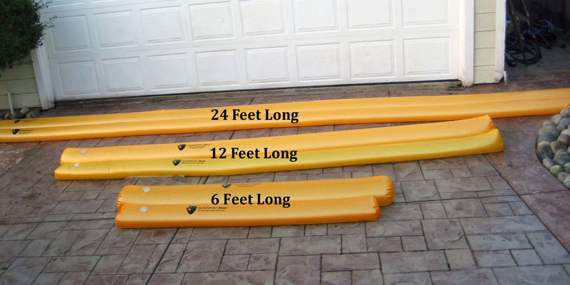 Watershed Innovations Best Sandbag Alternative - HydraBarrier Ultra 6 Foot Length 6 Inch Height - Water Diversion Tube - Light, Re-usable, & Eco-Friendly Flood Barrier (Single Unit)
