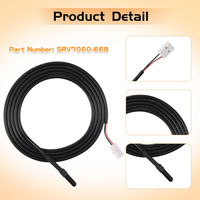 SRV7000-668 Environmental Ambient Probe for Pelpro PP60, PP70, PP130, PP150, TSC90 and Pleasant Hearth PPC90, PH35PS, PHC90, PH50PS, PH50CABPS - Replaces NBK 21097, PH-668