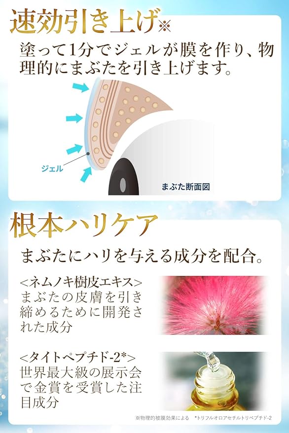 For sagging eyelids * Kita no Koukai Koukai "Lid Kirara" 0.4 oz (10 g), Eye Sagging, Eyelid Raising, Eye Gel *Physical Effects - NewNest Australia