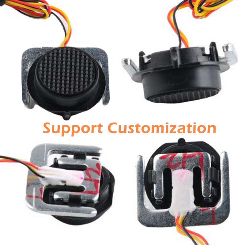 4PCS 50KG Load Cell Weighing Sensor Half-Bridge Strain Gauge Human Body Scale with Bracket + HX711 Amplifier AD Module