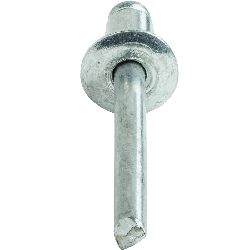 Pop Rivets - 1/8" x 1/8" (100pcs) Heavy Duty, Open-End, Aluminum, Dome-Head Blind Rivets, Corrosion-Resistant,High Tensile & Shear Strength, 4-2 Gap 0.063"-0.125" 1/8" x 1/8" (4-2) (100 Pack)