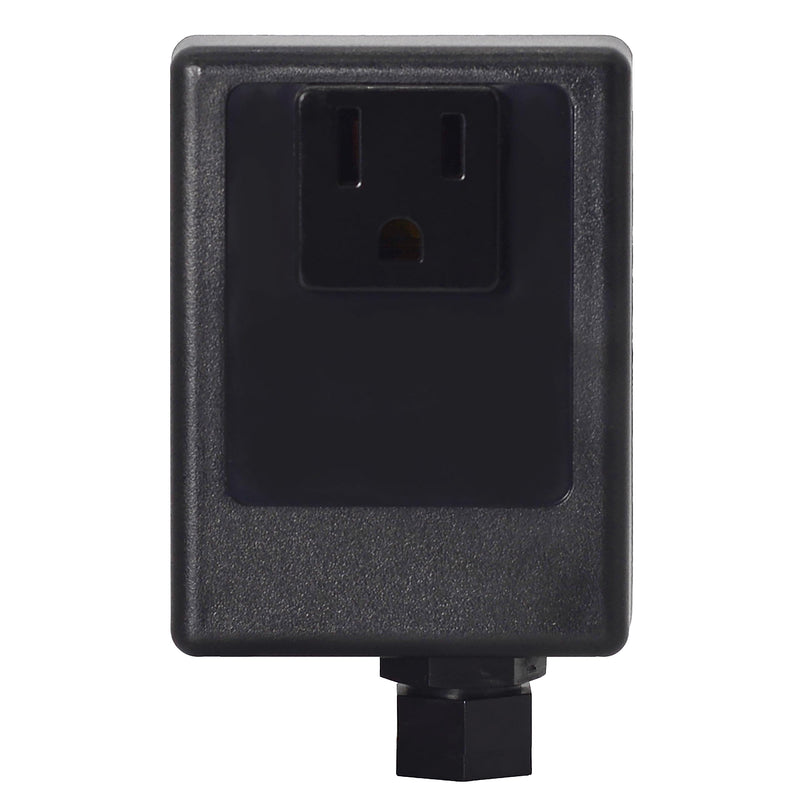Westbrass ASB-12 Sink Top Waste Disposal Air Switch and Single Outlet Control Box, Flush Button, Oil Rubbed Bronze 1 Pack