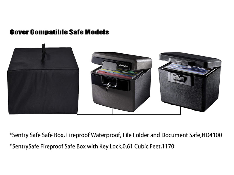 Cover for Sentry ‎HD4100/SentrySafe Fireproof Safe Box 1170, Heavy-duty Waterproof DustProof Cover, Keep Safe Box Concealed from Sight