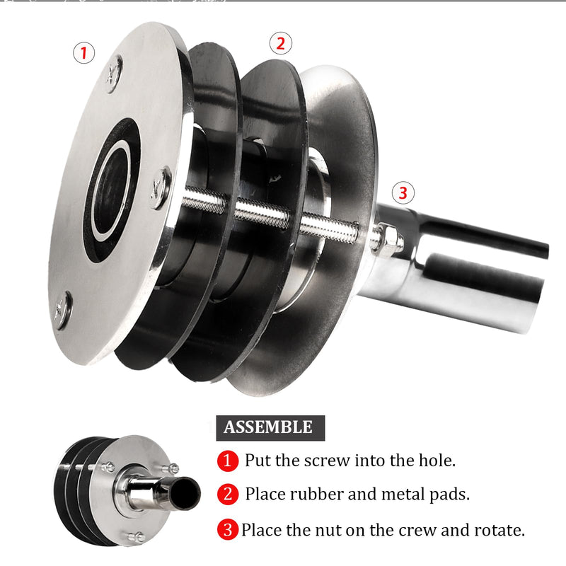 HXBYX Thru Hull Exhaust Skin,316 Stainless Steel, 24mm,for Tube Pipe Socket Hardware,for Diesel Parking Heaters Boat Car Truck Bend