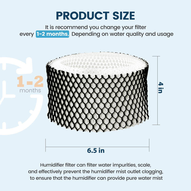 6 Pack HWF62 Humidifier Replacement Filter A for Holmes & Sunbeam