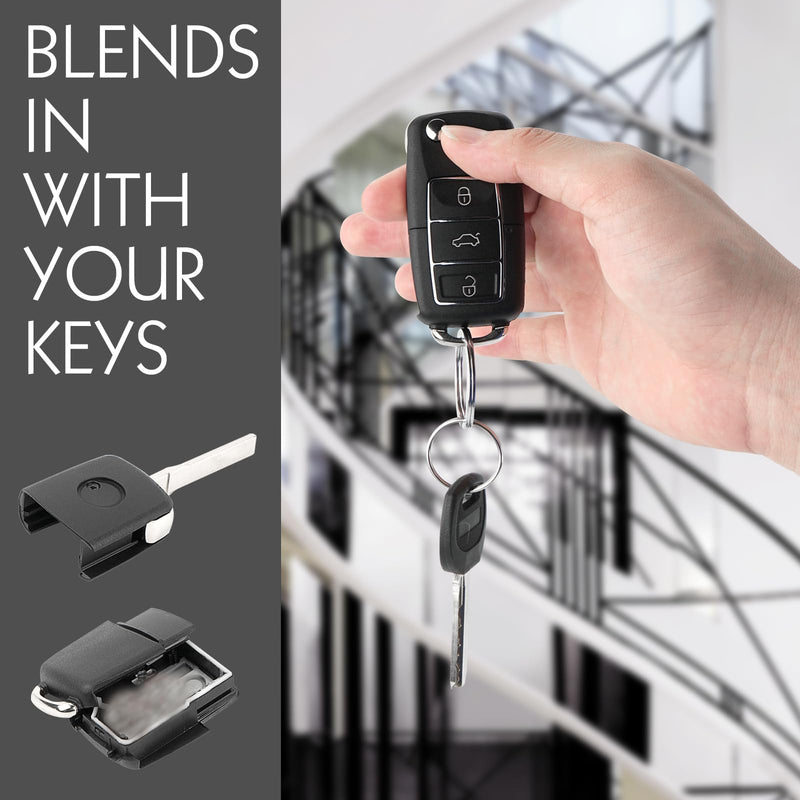 2 Pack Remote Fake Car Key Secret Safe, Portable Secret Hidden Pill Container, Diversion Safe Compartment Container to Hide Pills Jewelry or Valuables