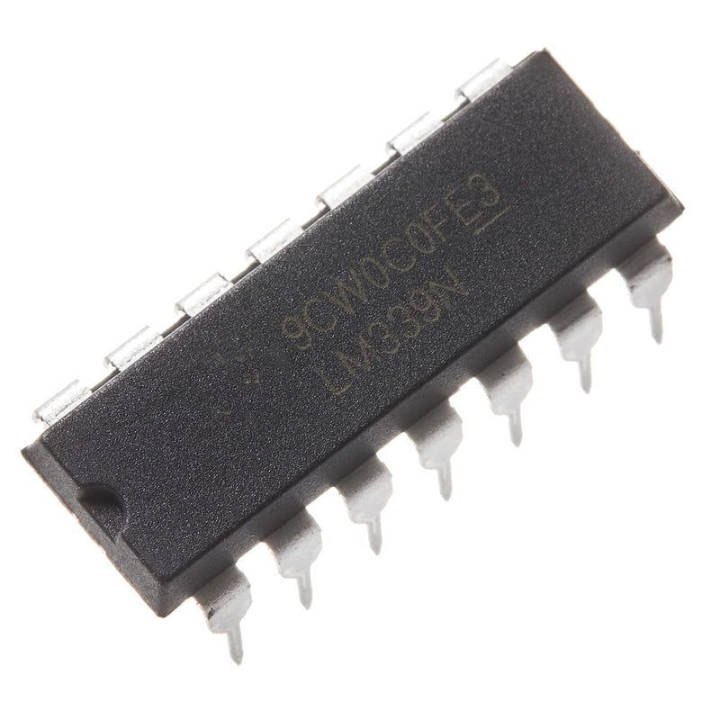 10pcs LM339 339 Quad Differential Comparator ICS for High Voltage Digital Logic Gate Circuit, DIP14