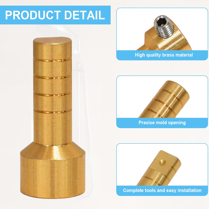 RP75137 Shower Valve Extension Kit Fit 3 and 6 Setting Diverter Cartridges Compatible with Tub And Shower Faucets.Brass Construction