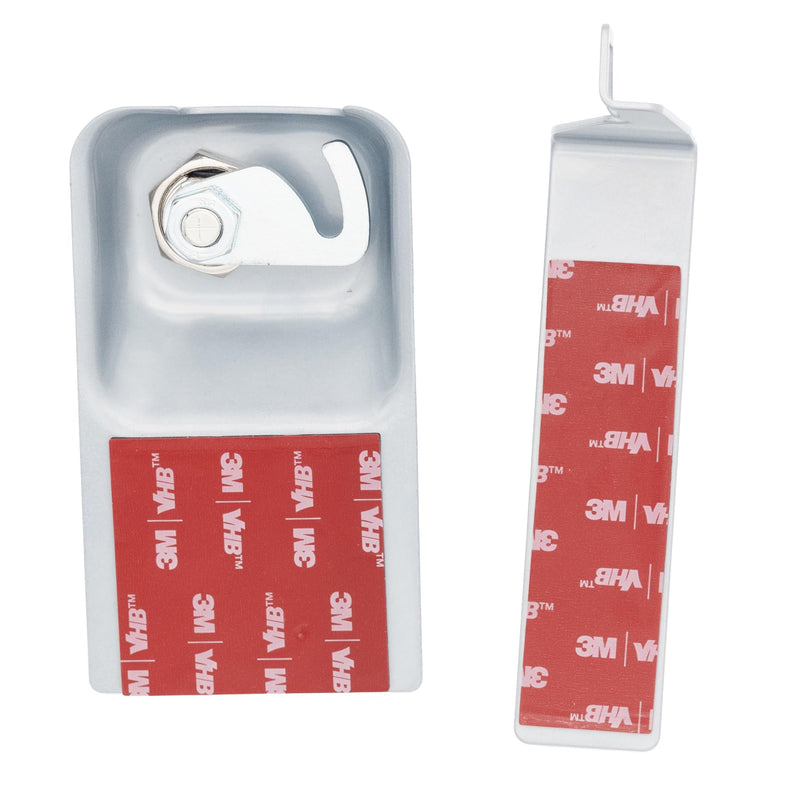 Child Proof Fridge Lock with Keys – Child Safety Refrigerator Cabinet Lock (2 Pack, Gray) 2