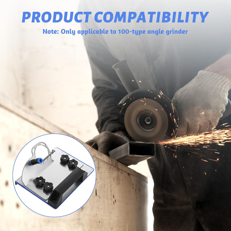 45 Degree Tile Chamfering Tool, Tile Cutter Tool Angle Grinder Stand Tile Tools Angle Grinder Tool for 45 Degree Chamfer Tile Cutting Tools, Angle Grinder Attachments for 100-Type Manual Tile Cutters